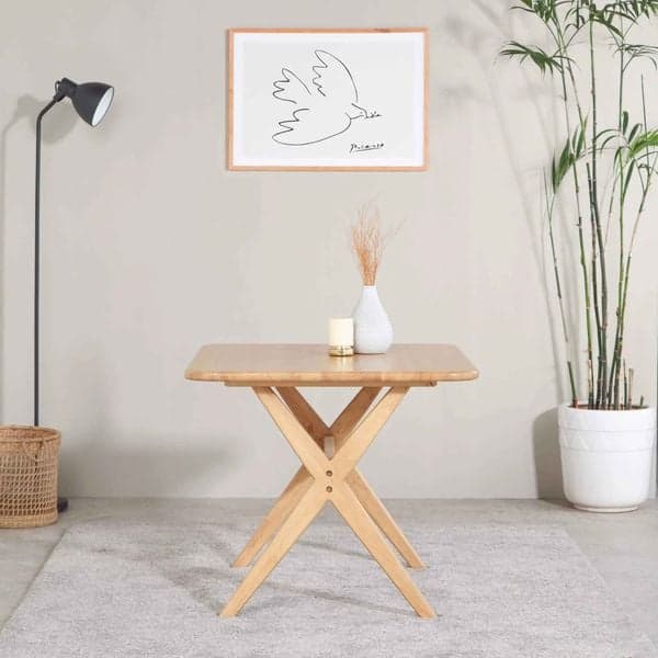 Bàn Ăn Gỗ Cao Su Tự Nhiên