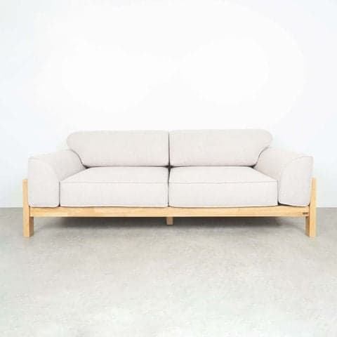 Ghế Sofa Gỗ Cao Su Tự Nhiên