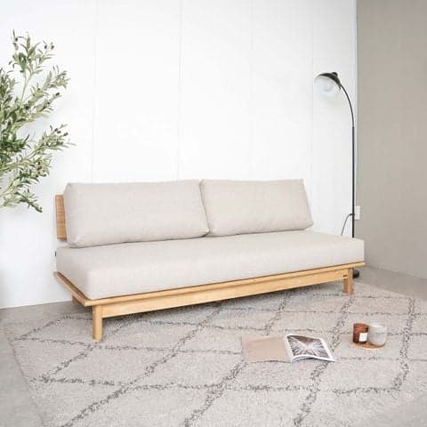 Ghế Sofa Gỗ Cao Su Tự Nhiên