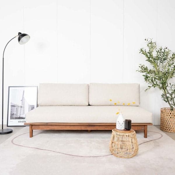 Ghế Sofa Gỗ Tràm Tự Nhiên