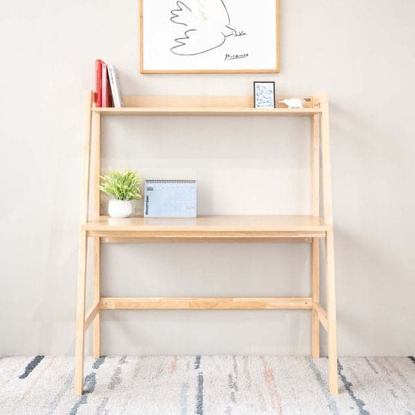 Bàn Làm Việc Gỗ Có Kệ