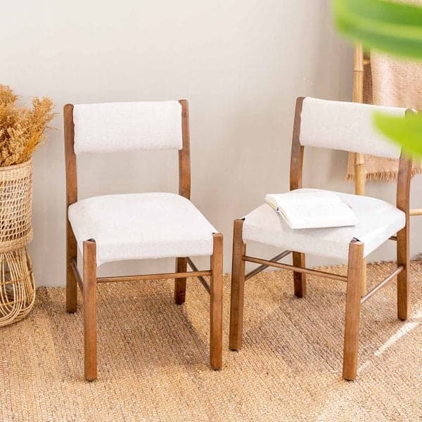 Ghế Ăn Gỗ Cao Su Tự Nhiên