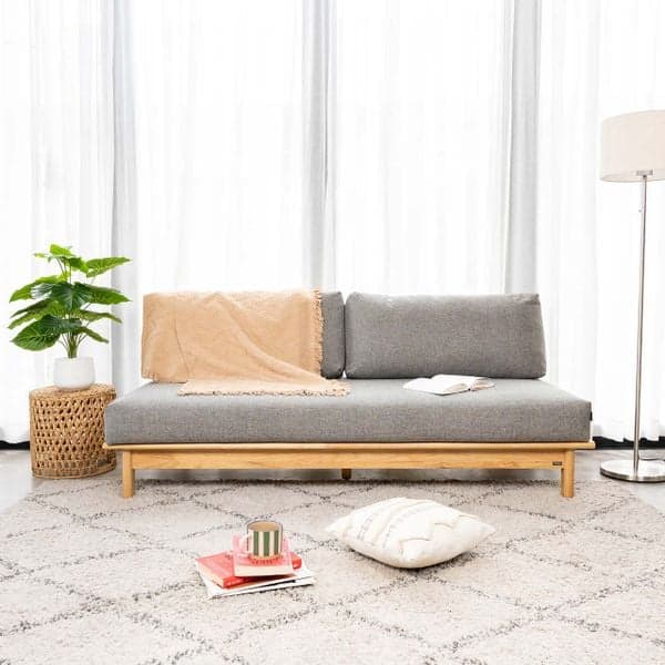 Ghế Sofa Gỗ Cao Su Tự Nhiên