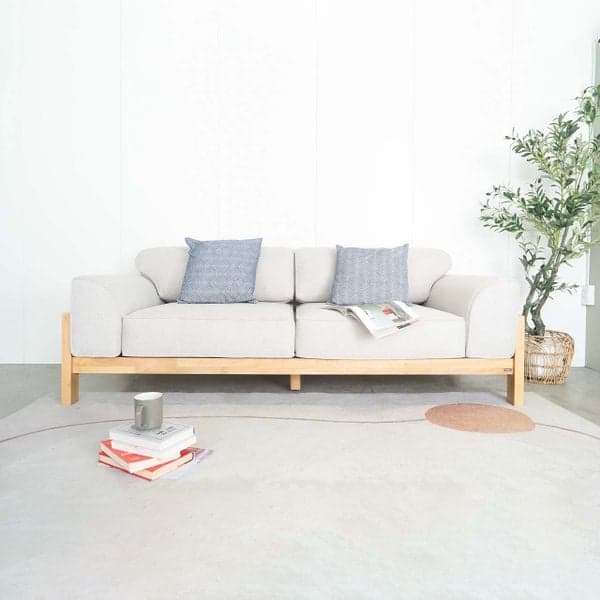 Ghế Sofa Gỗ Cao Su Tự Nhiên