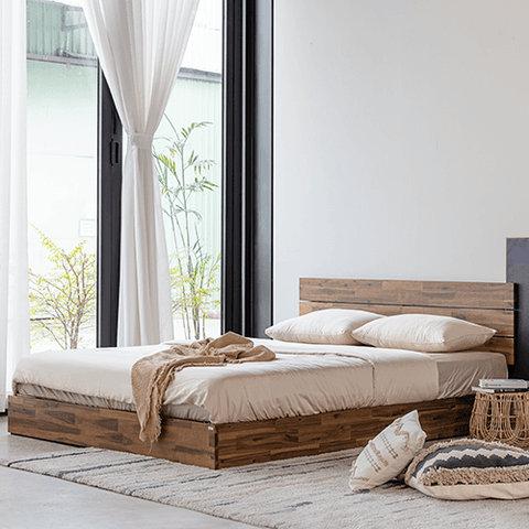 Giường Ngủ Gỗ Tràm